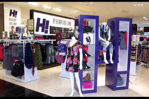 Henry Holland at Debenhams Newcastle